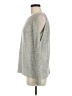 Ultra Flirt Metallic Silver Pullover Sweater Size M - photo 5