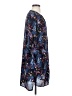 Collective Concepts 100% Polyester Print Blue Casual Dress Size S - photo 4