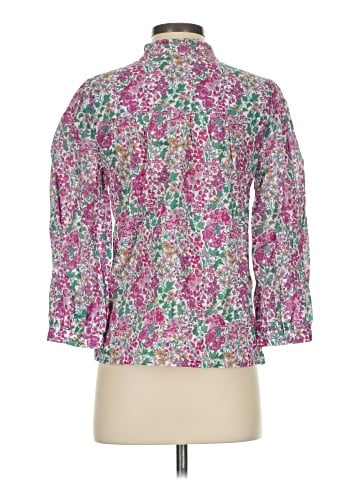 Liberty Art Fabrics for J.Crew 3/4 Sleeve Blouse (view 2)