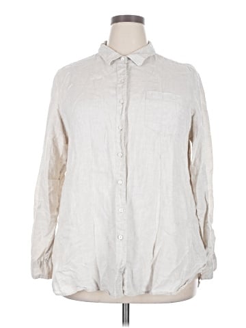 L.L.Bean Long Sleeve Button-Down Shirt (view 1)