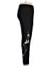 Pop Fit Graphic Black Active Pants Size XL - photo 2