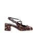 ASOS Animal Print Brown Heels Size 7 - photo 1