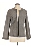 Chico's Solid Gray Jacket Size Med (1) - photo 1