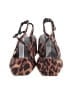 ASOS Animal Print Brown Heels Size 7 - photo 2