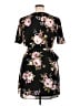 Monteau Floral Black Casual Dress Size XL - photo 2