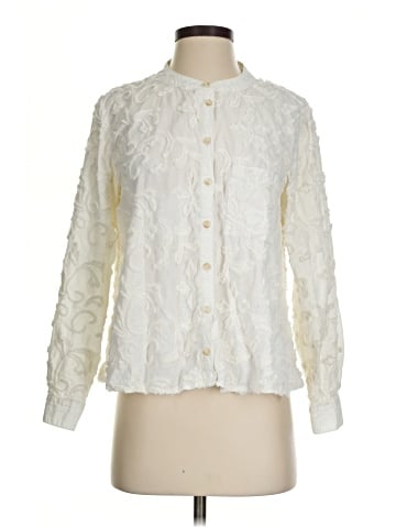 Pilcro by Anthropologie Long Sleeve Blouse (view 1)