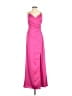 Aqua 100% Polyester Pink Cocktail Dress Size 0 - photo 1