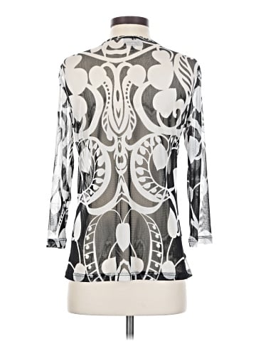Lynn Ritchie 3/4 Sleeve Silk Top (view 2)