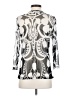 Lynn Ritchie 100% Silk Silver 3/4 Sleeve Silk Top Size S - photo 2