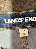 Lands' End Blue Jeans Size 10 - photo 7