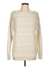 Skye's The Limit Ivory Pullover Sweater Size L - photo 1