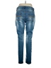 VIP Jeans Solid Blue Jeans Size 14W - photo 2