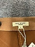 Max Studio Solid Brown Faux Leather Skirt Size L - photo 4