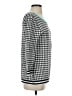 Cato Houndstooth Teal Pullover Sweater Size S - photo 4