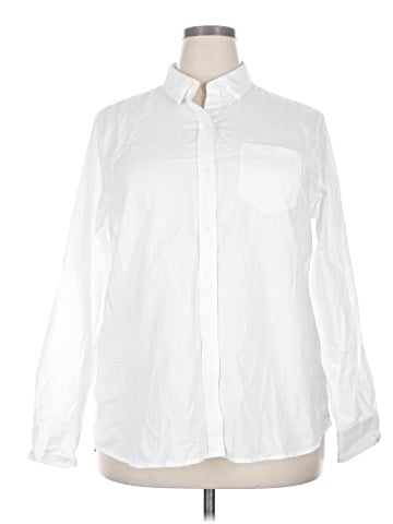 Gap Long Sleeve Button-Down Shirt (view 1)