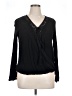 Knox Rose 100% Rayon Black Long Sleeve Blouse Size XL - photo 1