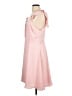 CeCe 100% Polyester Solid Pink Casual Dress Size 12 - photo 5