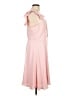 CeCe 100% Polyester Solid Pink Casual Dress Size 12 - photo 4