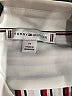 Tommy Hilfiger 100% Polyester Stripes Red Long Sleeve Blouse Size M - photo 4