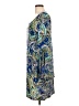MSK Paisley Blue Cocktail Dress Size L - photo 5