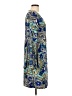 MSK Paisley Blue Cocktail Dress Size L - photo 4