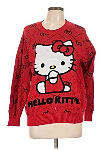 Hello Kitty Pullover Sweater (view 1)