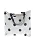 Assorted Brands Polka Dots Gray White Tote One size - photo 1