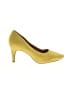 Aerosoles Yellow Heels Size 7 1/2 (wide) - photo 1