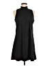 Veronica M. Solid Black Casual Dress Size M - photo 1