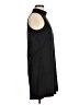 Veronica M. Solid Black Casual Dress Size M - photo 4