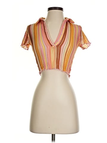 Akira Short Sleeve Blouse (view 1)