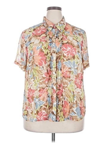 Alfred Dunner Short Sleeve Blouse (view 1)