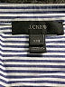 J.Crew Stripes Blue 3/4 Sleeve Blouse Size XXS - photo 7