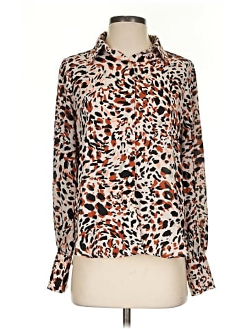 Ann Taylor Factory Long Sleeve Blouse (view 1)
