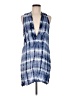 Blue Life 100% Rayon Blue Kimono Size M - photo 1