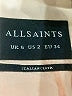 ALLSAINTS Tan Wool Coat Size 2 - photo 6