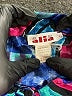 Alia 100% Polyester Print Blue Long Sleeve Blouse Size L - photo 7