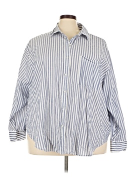 A.N.A. A New Approach 3/4 Sleeve Button Down Shirt