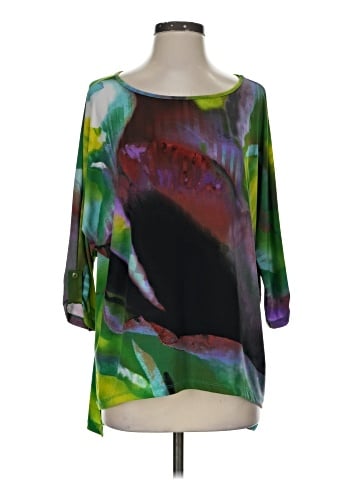 Clara Sun Woo 3/4 Sleeve Blouse (view 1)