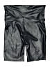 SPANX Metallic Silver Overall Shorts Size XL - photo 2