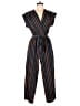 Monteau Stripes Blue Jumpsuit Size M - photo 1