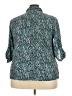 Kim Rogers Teal 3/4 Sleeve Blouse Size 3X - photo 2