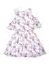 Rare Editions 100% Polyester Floral Pink Dress Size 10 - photo 2