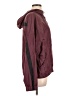 Reebok 100% Polyester Solid Burgundy Windbreaker Size L - photo 4