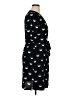 Apt. 9 Polka Dots Black Casual Dress Size XL - photo 4