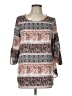 Vanilla Bay Pink 3/4 Sleeve Blouse Size L - photo 1