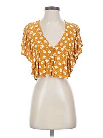 Forever 21 Short Sleeve Blouse (view 1)