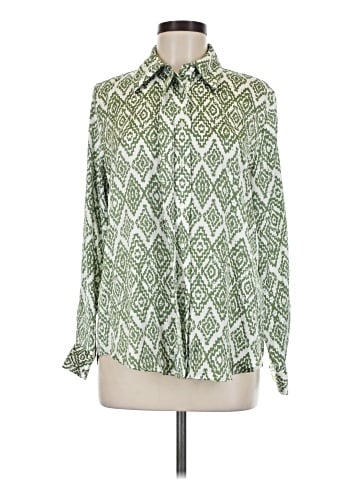Zara Long Sleeve Button-Down Shirt (view 1)