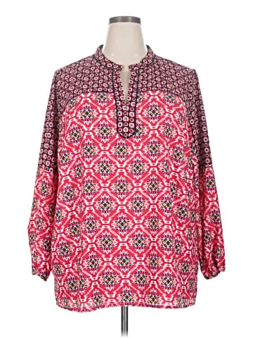 Ann Taylor LOFT Long Sleeve Henley (view 1)