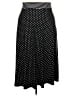 Robert Louis Polka Dots Black Casual Skirt Size 2X - photo 1